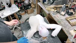 Body Casting Nude Model To Making Art Evil Toad Studios