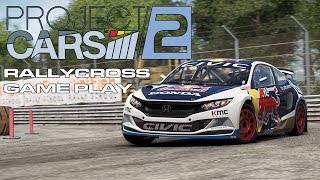 Project CARS 2 Rallycross Impressions
We get an early taste of Project CARS 2 newly announced Rallycross mode on a $50,000 VR Simulator rig! Project CARS 2 Rallycross Impressions