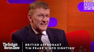 Astronaut Tim Peake’s ‘UFO Sighting’ in Space ? The Graham Norton Show | Fri 11/10c | BBC America