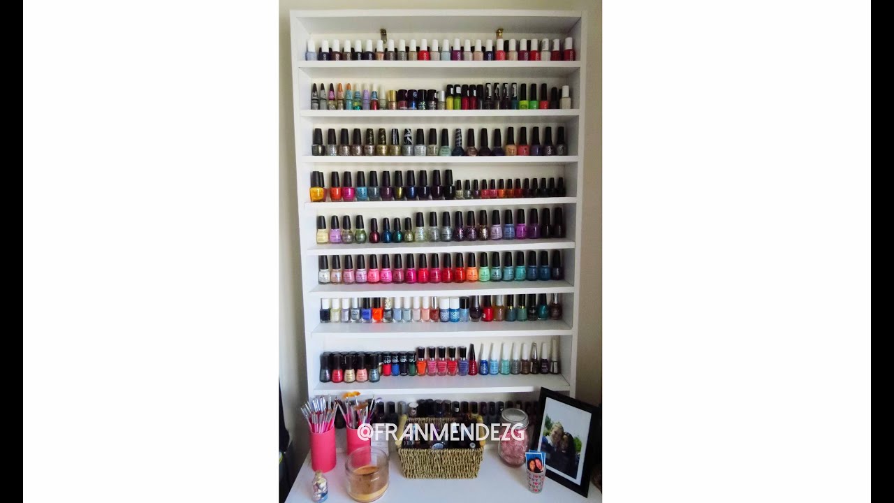 DIY ~ Repisa para esmaltes