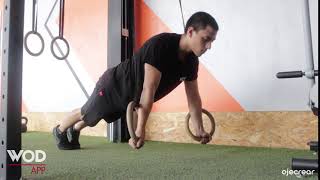 Ring Plank External Rotation