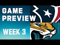 Houston Texans vs. Jacksonville Jaguars | 2023 Week 3 Game Preview