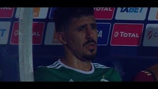 بكاء بغداد بونجاح وحفيظ دراجي في مباراة الجزائر وكوت ديفوار مؤثر جدا