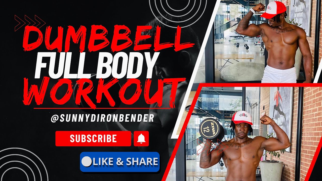 15 Minute Dumbbell Full Body Workout - YouTube