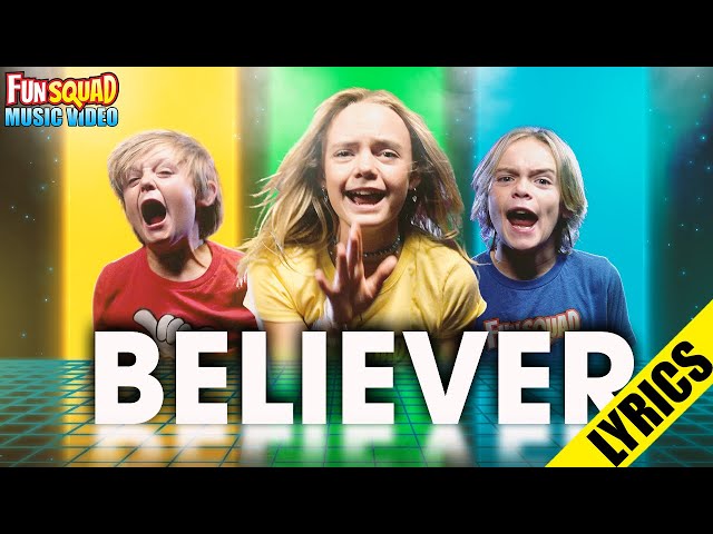 Believer Music Video Lyric Video Imagine Dragons Cover Sung By The