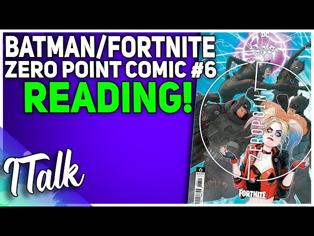 ★全6巻完結セット★BATMAN FORTNITE ZERO POINT Batman/Fortnite: Zero Point - #1-6 Exclusive Comic Bundle
