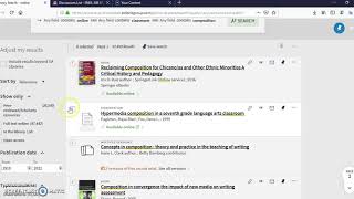 ENGL 308 Finding Sources