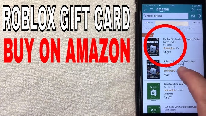 How to FIND ROBLOX GIFT CARD CODE When Bought on  (Find