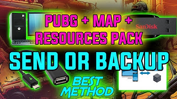 How to send PUBG with full maps and resource pack