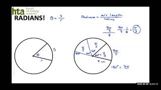8.2 - Radians Part 1 (Precalculus)