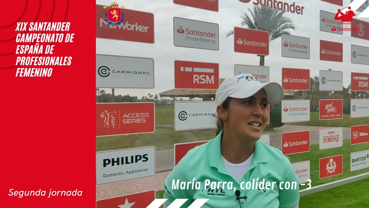 Andrea Revuelta se cuela en la fiesta del Santander Campeonato de España de Profesionales| SOMOSGOLF