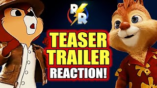 Chip &#39;n Dale Rescue Rangers Teaser Trailer Reaction