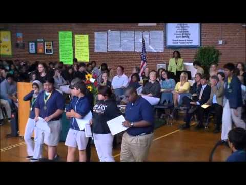 2011 honors day at glasgow middle baton arthi glasgow middle school baton