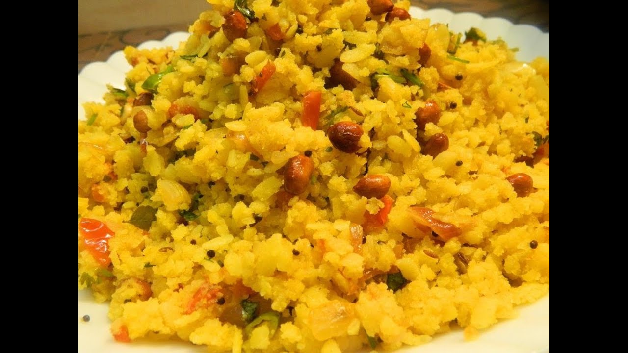 Manpasand Rice Poha/Kanda Poha/Chivda Flattened Rice Recipe Quick and Easy by Khana ...