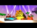 20th Century Fox At The Beach W Various Characters 