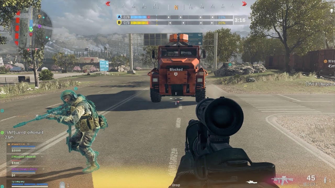 Escorting the Trucks - Call of Duty: Warzone