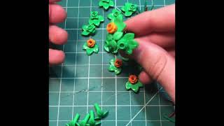 How to build a Lego bush