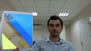 Image tracking by blue color OpenCV C++