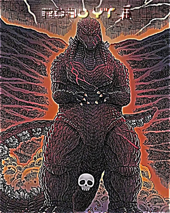 The strongest godzilla godzilla in hell shorts fyp godzilla 