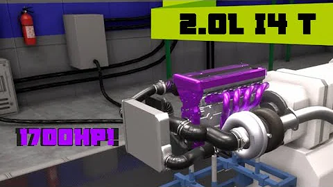 Inline 4 Engine Madness - Automation the car company tycoon