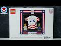 LEGO Editions 43033 U.S. Soccer National Team Jersey - LEGO Speed Build Review