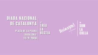 Diada Nacional de Catalunya a Badalona - 11/9/2018 (Minyons de Terrassa)
