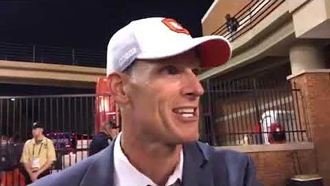 Venables following Clemson’s 63-3 win over Wake Forest