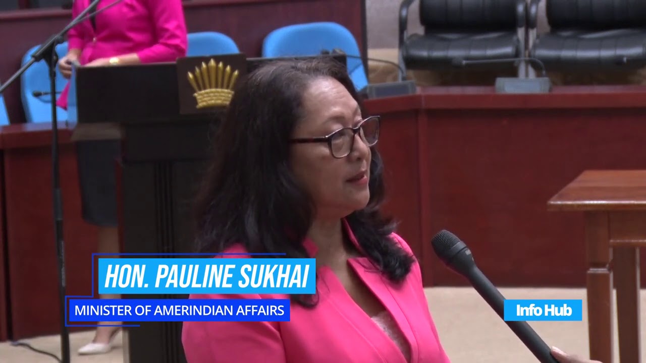 Minister of Amerindian Affairs, Hon. Pauline Sukhai.