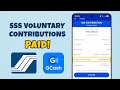 Pay SSS voluntary contributions from employed to self employed or voluntary