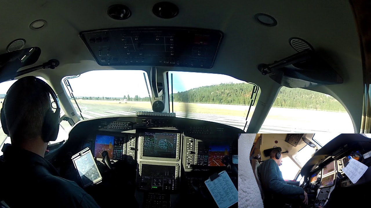 Flying for a FedEx Feeder in a C-208B Caravan - YouTube