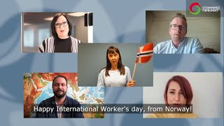 Union of Education Norway - Happy International workers day