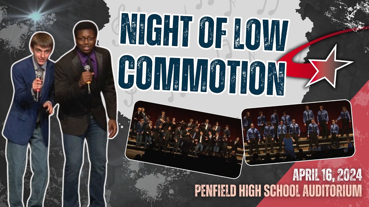 Night of Low Commotion Concert April 2024 Penfield Central Schools