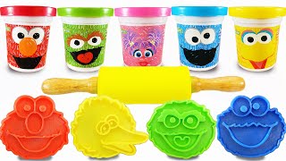 Sesame Street Play Doh for Kids to Learn