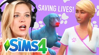 Single Girl Saves Dogs Lives In The Sims 4 | Part 2