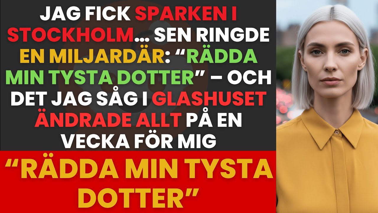 Jag kom norrut för att hjälpa en tyst flicka, men det var inte hennes tystnad som skrämde mig. Det var hennes pappa, som betalade mig för att bo i hans glashus utan att någonsin ställa en fråga om...