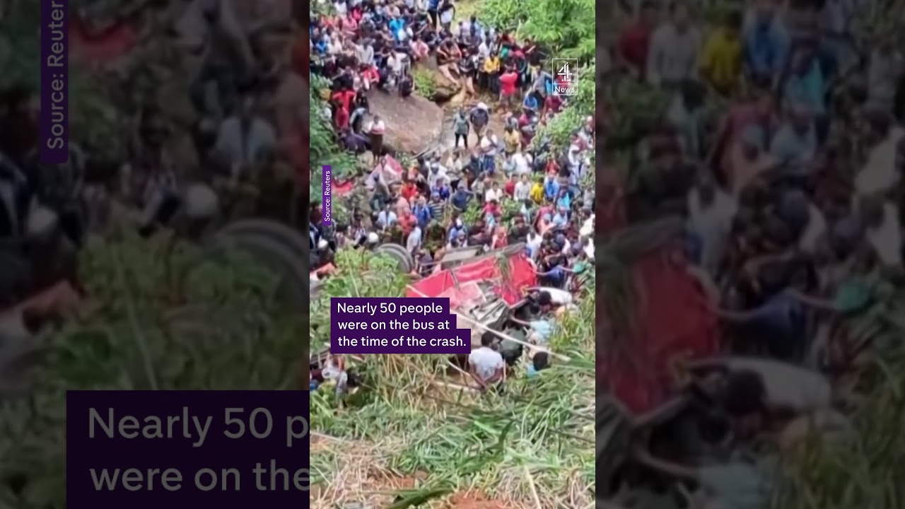 Sri Lanka bus crash leaves at least 21 people dead