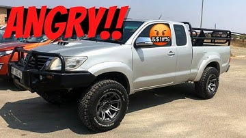 ANGRY Hilux owner takes REVENGE on Mazda BT50 after losing DRAG RACE!