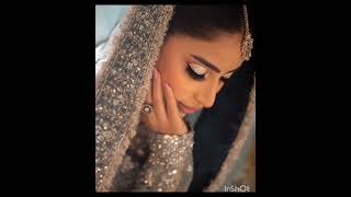 Saboor Ali latest beautiful bridal shoot subscribe