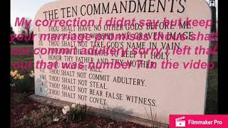 The 10 Commandments Breakdown Meaning Bible Study