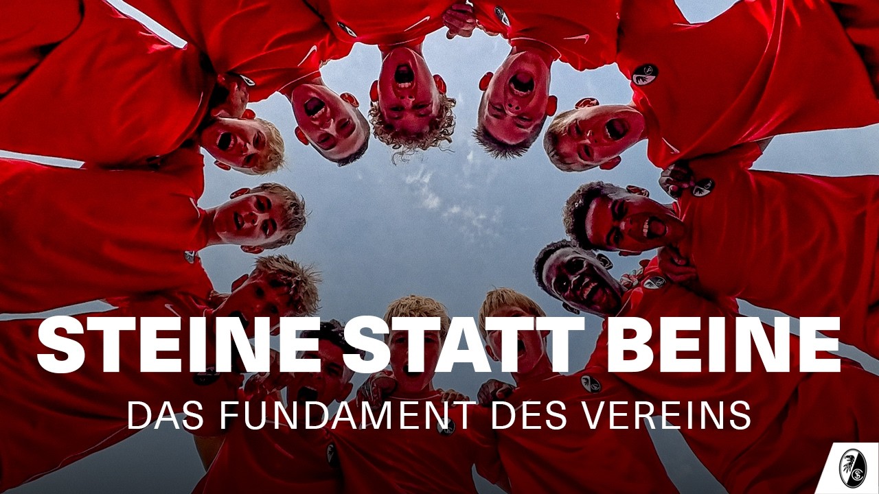 Steine statt Beine - das Fundament des Vereins