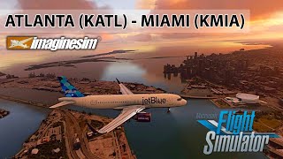 ✈️ MICROSOFT FLIGHT SIMULATOR 2020 | ATLANTA, GA (KATL)- MIAMI, FL (KMIA) - A320NEO - AcePilotHD