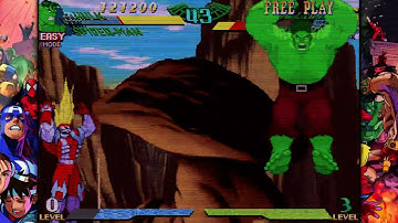 Marvel vs Capcom 2: Hulk vs Omega Red