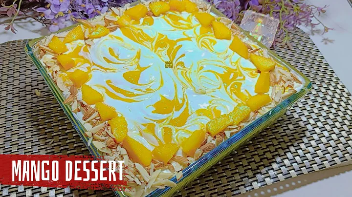 Mango dessert recipe, mango delight recipe ,mango bread pudding recipe by sherry,7 July 2025
