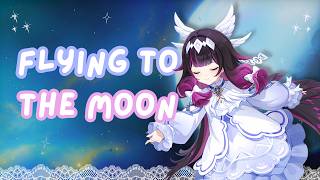 ASMR Genshin Impact 🌕 Flying to the moon | Close up whisper