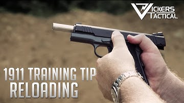 Wilson Combat 1911 Training Tip:  Reloading