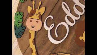 Custom Nursery Signs - Craft My Sign