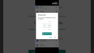 How to set app timer in techno KC2. screenshot 1