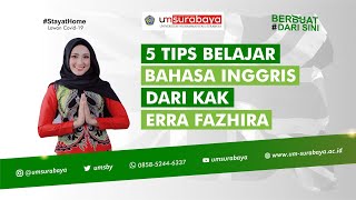 5 Tips Belajar Bahasa Inggris Dari Mahasiswa UMSurabaya