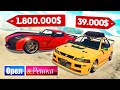 НОВЫЙ ФОРСАЖ 9! ТАЧКА БОМЖА ПРОТИВ МАЖОРА - ОРЕЛ И РЕШКА: GTA 5 ONLINE