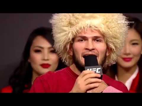 Khabib'in Efsane konuşması...|ELHAMDÜLİLLAH